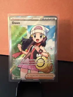 Dawn 118/094 Pokemon TCG Phantasmal Flames Near Mint Full Art Holo Ultra Rare - Image 1