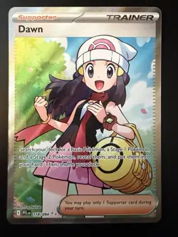 Dawn 118/094 Pokemon TCG Phantasmal Flames Near Mint Full Art Holo Ultra Rare - Image 2