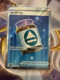 N's PP Up 262/217 Full Art Ultra Rare Pokemon Ascended Heroes ENGLISH - Image 1