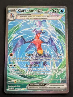 Garchomp ex 245/182 Paradox Rift Special Illustration Rare Pokemon TCG LP - Image 1