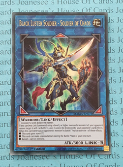MAMA-EN073 Black Luster Soldier - Soldier of Chaos Ultra Yu-Gi-Oh Card 1st New - Image 1