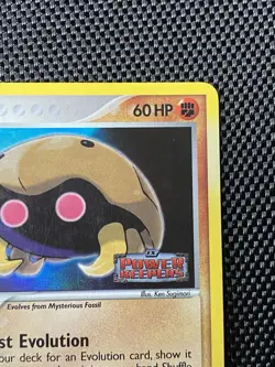 2007 Kabuto 51/108 EX Power Keepers Stamped Vintage Pokemon TCG Card - Image 3