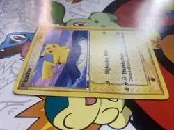 Pikachu Pop Series 5 12/17 Common Non-Holo Promo Card LP+ - Image 2