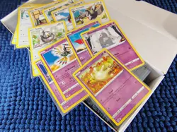 Lot of 600+ - Pokemon TCG - Non-Holo Cards - No Energy - All Penny Sleeved - Image 1