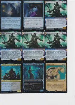 Magic the gathering foil joblot 84 cards total various colours - Image 1