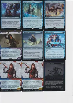 Magic the gathering foil joblot 84 cards total various colours - Image 2