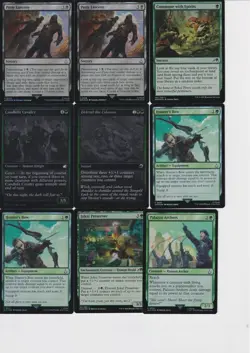 Magic the gathering foil joblot 84 cards total various colours - Image 5