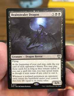 Brainstealer Dragon #127 (NM) Thunder Junction OTC Magic MTG - Image 1