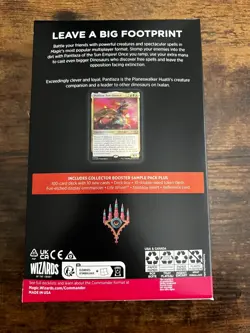 MtG Ixalan Commander Deck - Veloci-Ramp-Tor NEW/SEALED Collector Sample Inside - Image 2