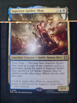 MTG Superior Spider-Man, Marvel Spider Man NM - Image 1