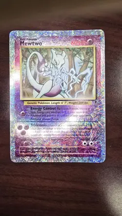 Pokemon TCG Legendary Collection Mewtwo Reverse Holo NM - Image 1