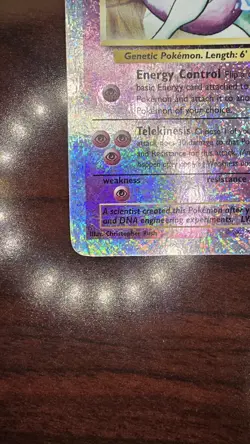 Pokemon TCG Legendary Collection Mewtwo Reverse Holo NM - Image 2