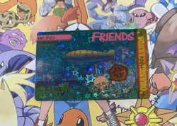 Pokemon Vintage Pocket Monsters Vending HOLO Prism Sticker 1999 Bandai Nintendo - Image 2