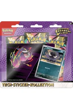 Pokemon Mega-Entwicklung Erhabene Helden Tech-Sticker-Kollektion Nebulak OVP - Image 1
