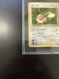 1997 Pokemon - Rocket Gang Japanese (Team Rocket) Eevee #133 SGC 6 - U.S Seller - Image 3