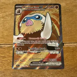 Mamoswine ex 174/159 Sv09: Journey Together Holo Ultra Rare NM/MT Pokemon TCG - Image 1