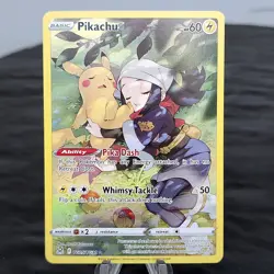 Pikachu TG05/TG30 Lost Origin Trainer Gallery Akari Holo Rare Pokemon TCG NM⭐ - Image 1
