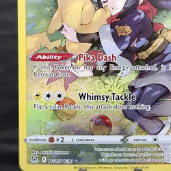 Pikachu TG05/TG30 Lost Origin Trainer Gallery Akari Holo Rare Pokemon TCG NM⭐ - Image 2