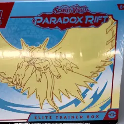 Pokemon Paradox Rift Roaring Moon ETB Elite Trainer Box S&V TCG Sealed ⭐ 820650854163 - Image 2