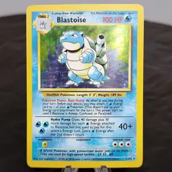 Pokemon Blastoise Holo 2/102 Base Set WOTC 1999 Vintage Original TCG LP VLP - Image 1
