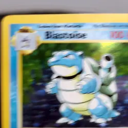 Pokemon Blastoise Holo 2/102 Base Set WOTC 1999 Vintage Original TCG LP VLP - Image 3
