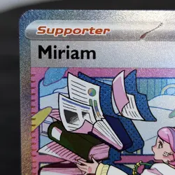 Miriam 251/198 SIR Full Art Trainer Pokemon TCG Scarlet & Violet Base NM ⭐ - Image 3