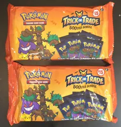 Pokemon 2024 Trick or Trade Booster Bundle 35 Pack Lot Of 2 - Image 1