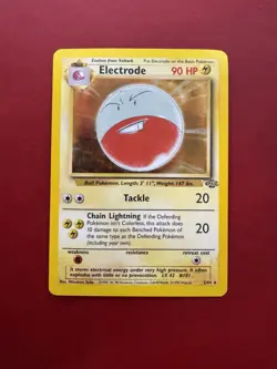 Electrode 2/64 Holo Rare Jungle Pokemon Card HP - Image 1