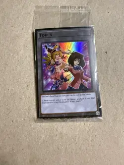 Yugioh Token: Tea & Dark Magician Girl Token Card Holo TKN5-EN022 Konami sealed - Image 1