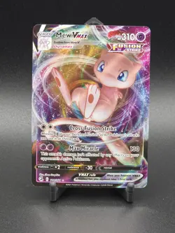 Mew VMAX 114/264 Swsh08: Fusion Strike Ultra Rare NM Pokemon Card - Image 1