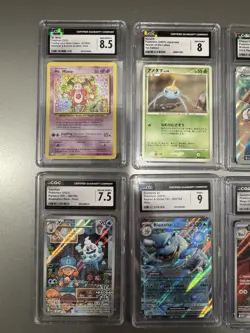 Pokemon Tcg Cgc Graded Card Lot Of 7 - Image 2