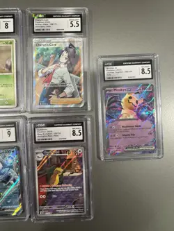 Pokemon Tcg Cgc Graded Card Lot Of 7 - Image 3