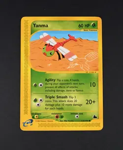 NM Yanma Reg. 116/144 Skyridge Set (SK) Pokemon Card - Image 1