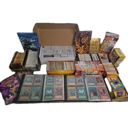 Yu-Gi-Oh! Card Bulk Lot ~20lb Yugioh Cards TCG Binders W/ Damaged-MP Holos/Rares - Image 1