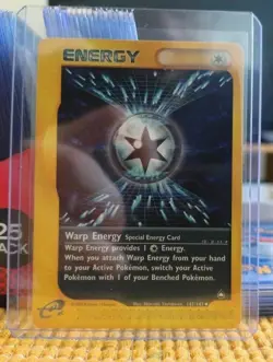 Pokemon Warp Energy 147/147 Non-Holo Aquapolis Card Near Mint English Uncommon - Image 1