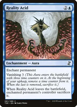 NM Reality Acid, MTG, Time Spiral Remastered, Magic the Gathering, 81 - Image 1