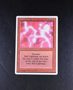 NM Ball Lightning 4th Edition MTG Vintage Rare Fourth Ed. - Image 1