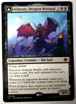 Aclazotz, Deepest Betrayal - MTG Lost Caverns of Ixalan - Mythic - 0088 NM - Image 1