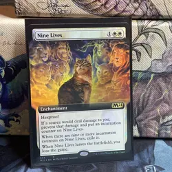 Nine Lives (Extended Art) Core Set 2021 #344 NM - Image 1