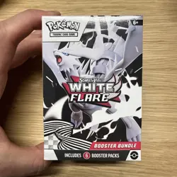 Pokemon Scarlet & Violet—White Flare Booster Bundle Box Reshiram 60 Cards - Image 1