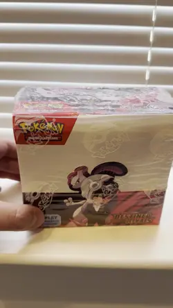 Pokemon Scarlet & Violet Destined Rivals Booster Box READ DESC!!! TEAR IN SEAL - Image 2