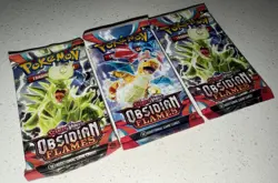 Pokemon TCG Obsidian Flames Booster Packs Unopened FACTORY SEALED - Lot of 3 - Image 1