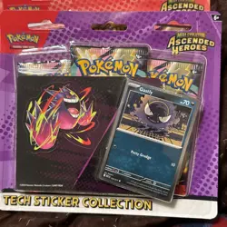 Pokemon TCG Ascended Heroes Tech Sticker Collection Lot Of 5 - Image 3