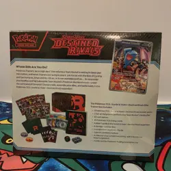 Pokemon Destined Rivals ETB Elite Trainer Box - NEW SEALED TCG - Image 3