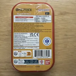 One Piece Tin Pack Set Vol 2 Factory Sealed - Image 2