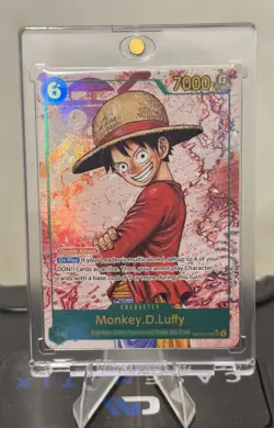 Monkey D. Luffy OP13-118 SEC Alt Art - One Piece Carrying On His Will English - Image 3