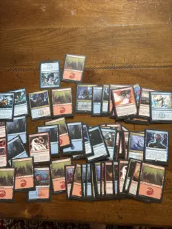 magic the gathering Deck Box Plus Protectors cards included - Image 1