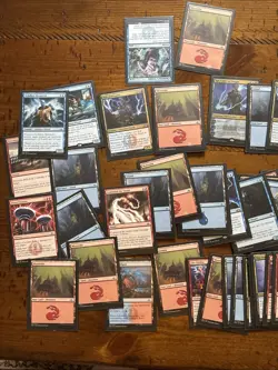 magic the gathering Deck Box Plus Protectors cards included - Image 5