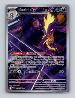 Toxtricity 103 2025 Pokemon Phantasmal Flames Illustration Rare Card NM+ (a) - Image 1