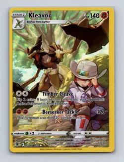 Kleavor TG08 Pokemon Astral Radiance Trainer Gallery Card NM+ - Image 1